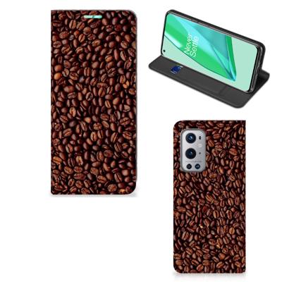 OnePlus 9 Pro | Flip Style Cover | Koffiebonen
