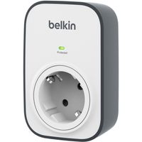 Belkin BSV102 SurgeCube-spanningsbeveiliger met 1 stopcontact stekkerdoos