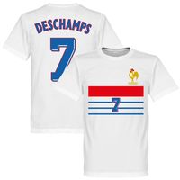 Frankrijk 1998 Retro T-Shirt + Deschamps 7