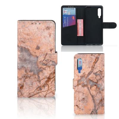 Xiaomi Mi 9 | Bookcase | Marmer Oranje