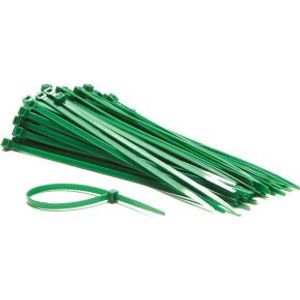 Nylon Kabelbindbandjes - 4.8 X 200 Mm - Groen (100 St.)
