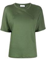 Fabiana Filippi t-shirt ornée de perles à manches courtes - Vert