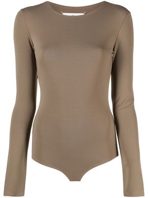 Maison Margiela body à coutures signature - Tons neutres