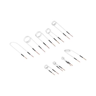 Inductiespoel set - 9 spoelen - 3 - 50 mm - messing / glasvezel