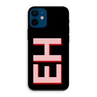 Monogram: iPhone 12 mini Biologisch afbreekbaar hoesje