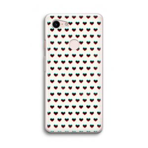 Hartjes: Google Pixel 3 Transparant Hoesje
