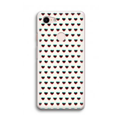 Hartjes: Google Pixel 3 Transparant Hoesje
