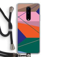Gestalte 1: OnePlus 8 Transparant Hoesje met koord