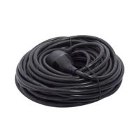 CHACON Verlengkabel HO5VVF 3 x 1.5 mm² 20 m - Zwart