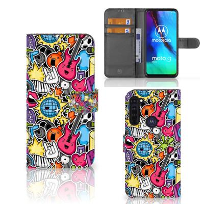 Motorola Moto G Pro | Wallet Case | met Pasjes | Punk Rock