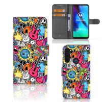 Motorola Moto G Pro | Wallet Case | met Pasjes | Punk Rock