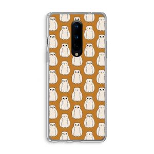 Uilen: OnePlus 8 Transparant Hoesje