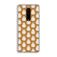 Uilen: OnePlus 8 Transparant Hoesje