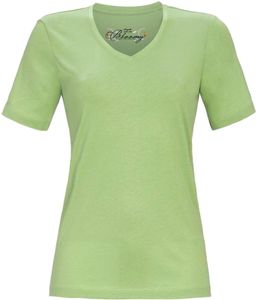 Bloomy pyjamashirt effen groen