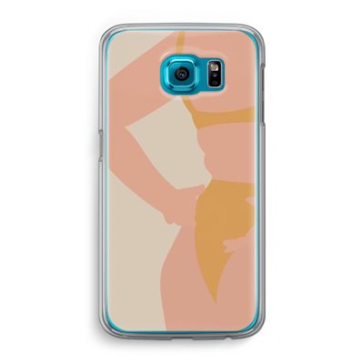 Bikini body: Samsung Galaxy S6 Transparant Hoesje