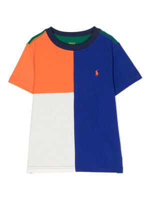 Ralph Lauren Kids Katoenen T-shirt - Veelkleurig Ralph Lauren Kids Katoenen T-shirt - Veelkleurig