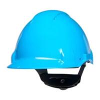 3M veiligheidshelm geventileerd met Uvicator - ratelverstelling - blauw - G3000NUV-BB