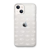 Eye pattern #3: iPhone 13 mini Transparant Hoesje