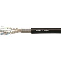 Helukabel 802168 Ethernetlkabel CAT 7e S/FTP 4 x 2 x 0.258 mm² Zwart per meter - thumbnail