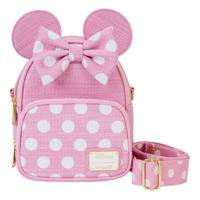 Disney by Loungefly Backpack Mini Minnie Straw Convertible - thumbnail