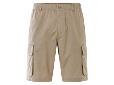 LIVERGY Heren cargoshorts (donkerbeige, M)