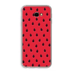 Watermelon: Samsung Galaxy J4 Plus Transparant Hoesje