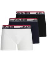 Jack & Jones Jack & Jones Heren Boxershorts Trunks JACWAISTBAND Effen 3-Pack