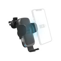 Hama FC10 Motion Smartphone Zwart, Metallic Sigarettenaansteker Draadloos opladen Snel opladen Auto - thumbnail