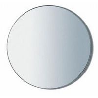 Royal Plaza Merlot spiegel 50x50cm zonder verlichting rond Glas Zilver ROND 50 - thumbnail