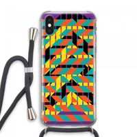 Skew Bee 2: iPhone XS Max Transparant Hoesje met koord
