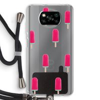 Waterijsje: Xiaomi Poco X3 NFC Transparant Hoesje met koord
