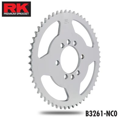 RK Chain wheel 428 51z steel silver