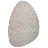Vloerkleed Stone Beige - Kiezelvormig 160 x 230 cm