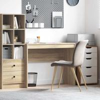 Bureau Sonoma eiken 100 x 40 x 76 cm Bewerkt hout