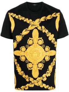 Versace t-shirt à imprimé Greca - Noir