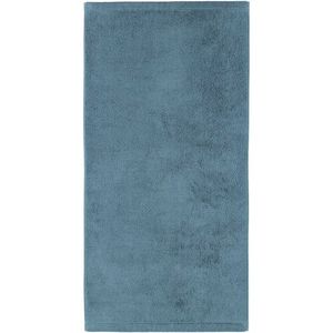 Cawö Cawo Lifestyle Uni Handdoek 50x100 Petrol 50x100