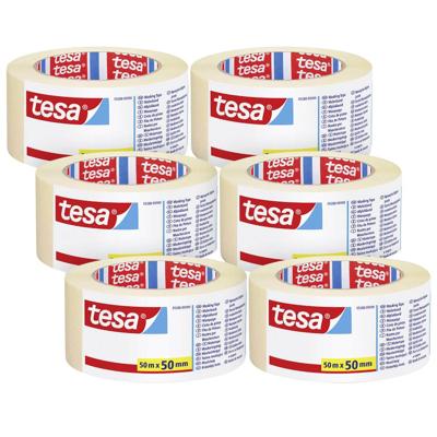 tesa UNIVERSAL 05288 Schilderstape Transparant (l x b) 50 m x 50 mm 6 stuk(s)