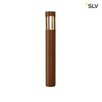 Buitenlamp staand design SLOTS 65 aluminium roest incl. LED 6,3W 3000K