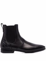 Ferragamo bottines à motif Gancio embossé - Noir