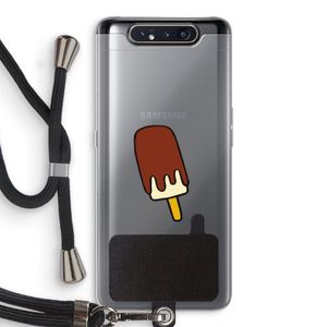 Frisco: Samsung Galaxy A80 Transparant Hoesje met koord