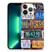 iPhone 13 Pro Max | Siliconen hoesje | met foto Kentekenplaten