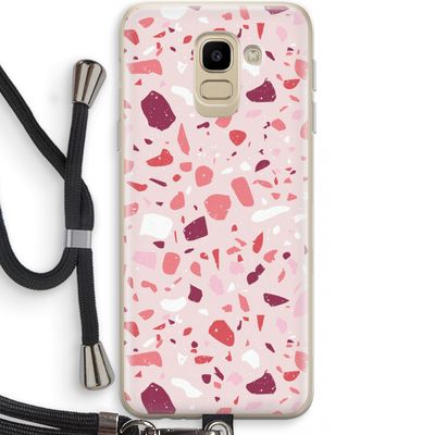 Terrazzo N°15: Samsung Galaxy J6 (2018) Transparant Hoesje met koord