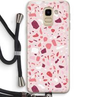 Terrazzo N°15: Samsung Galaxy J6 (2018) Transparant Hoesje met koord