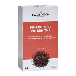 Jacob Hooy Pu Erh Theezakjes