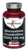 Lucovitaal Glucosamine Chondroïtine 1500/500mg Tabletten