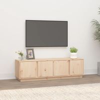 Tv-meubel 140x40x40 cm massief grenenhout - thumbnail