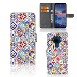 Nokia 5.4 Bookcase Tiles Color