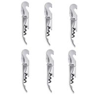 Kurkentrekker / flesopener 3- 6x -in-1 - RVS - Wijnflesopener / bierflesopener - Keuken