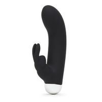 Greedy Girl Mini Rabbit Vibrator - Black