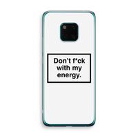 My energy: Huawei Mate 20 Pro Transparant Hoesje My energy: Huawei Mate 20 Pro Transparant Hoesje